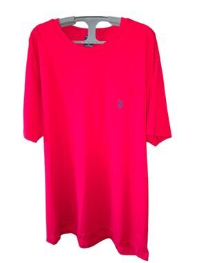 US Polo Association Red 100% Cotton Pocket Tee Size 2XL